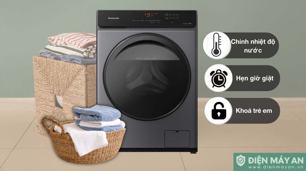 Máy giặt Panasonic Inverter 10 kg NA-V10FA1LVT